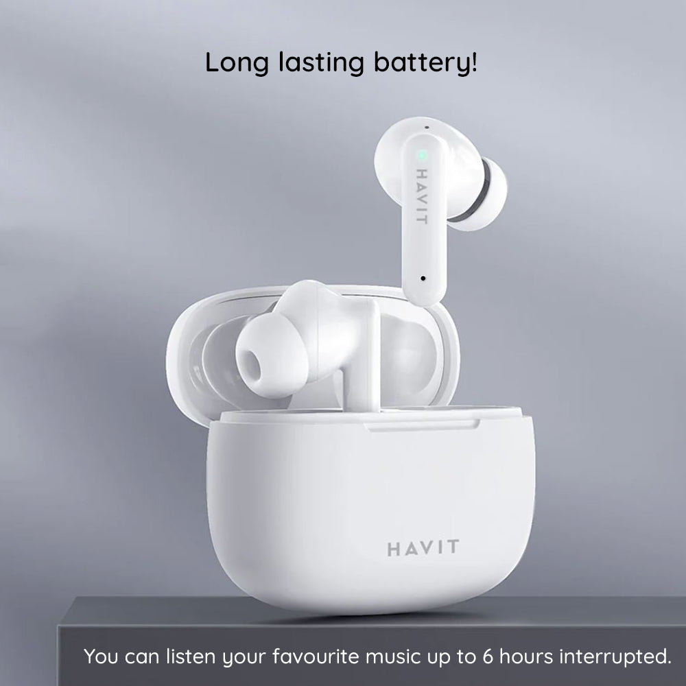 Handsfree Bluetooth HAVIT TW967 Pro, TWS, Ružičasti