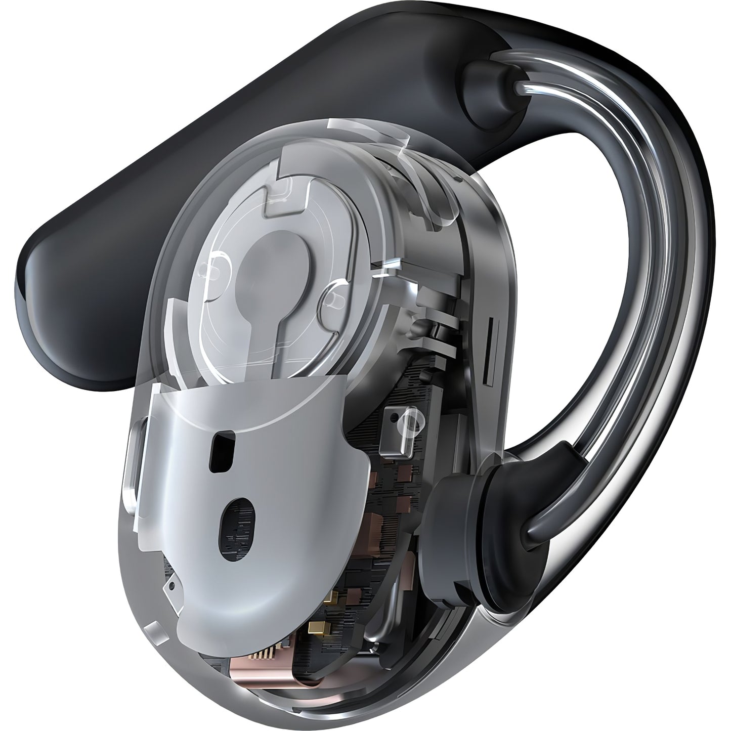 Handsfree Bluetooth Haylou PurFree Buds OW01, TWS, Crni