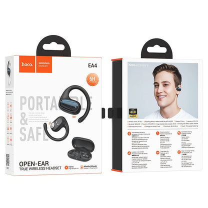 Handsfree Bluetooth HOCO EA4, TWS, Crni