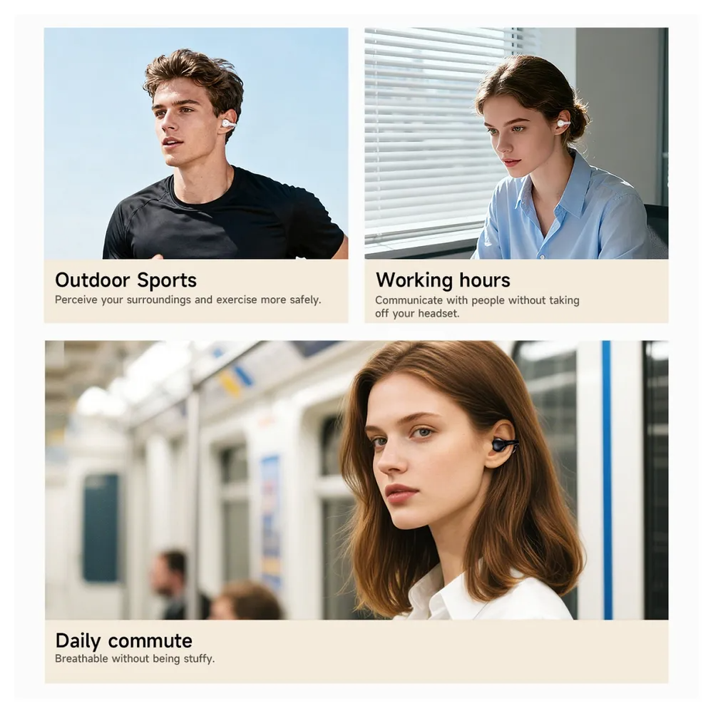 Handsfree Bluetooth HOCO EA8, TWS, Bijela