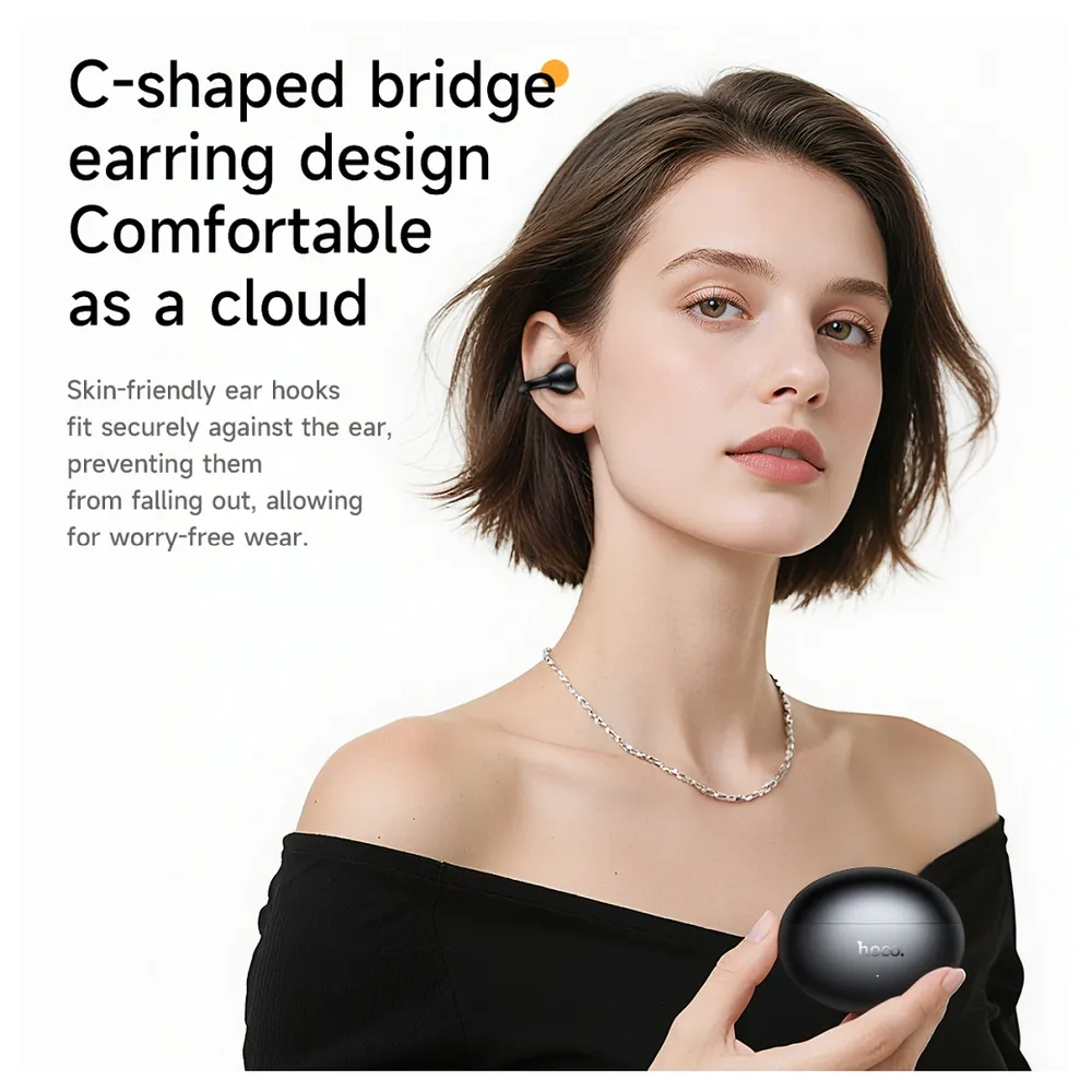 Handsfree Bluetooth HOCO EA8, TWS, Bijela