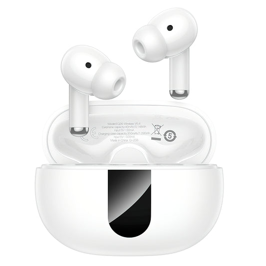Handsfree Bluetooth HOCO EQ26, TWS, ANC, Bijeli