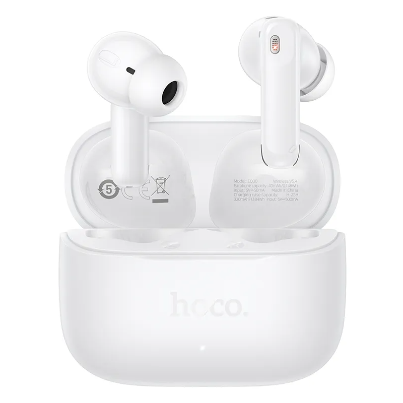 Handsfree Bluetooth HOCO EQ30, TWS, Bijeli