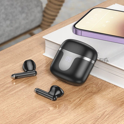 Handsfree Bluetooth HOCO EQ7, TWS, Crni
