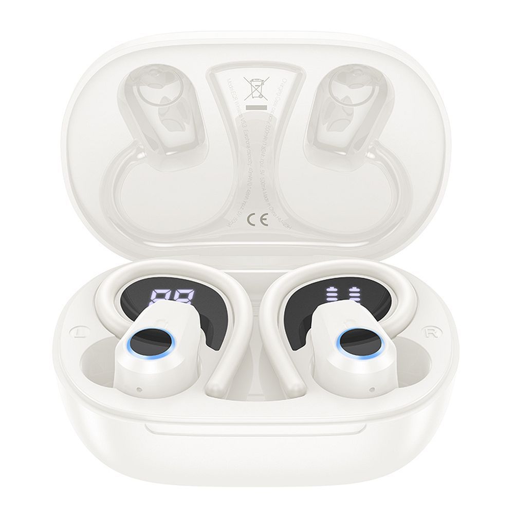 Handsfree Bluetooth HOCO EQ8, TWS, Bijeli
