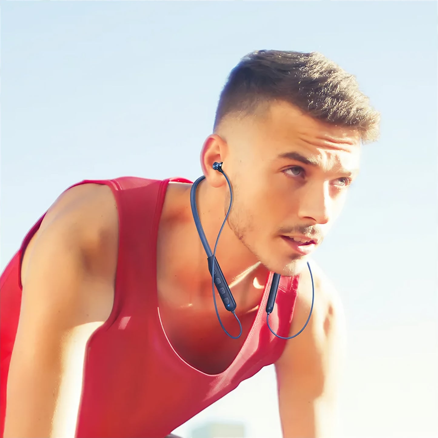 Handsfree Bluetooth HOCO ES64, A2DP, Plava