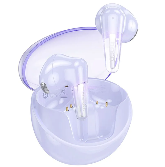 Handsfree Bluetooth HOCO EW202, TWS, Ljubičasta