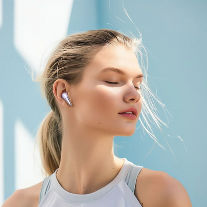 Handsfree Bluetooth HOCO EW202, TWS, Ljubičasta