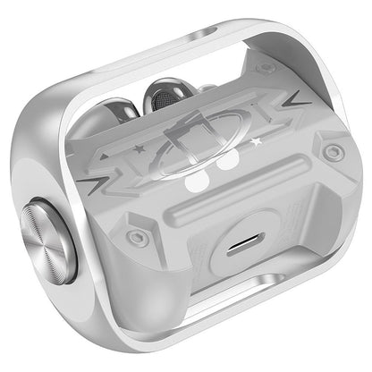 Handsfree Bluetooth HOCO EW55, TWS, Srebrni
