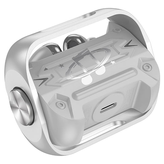 Handsfree Bluetooth HOCO EW55, TWS, Srebrni