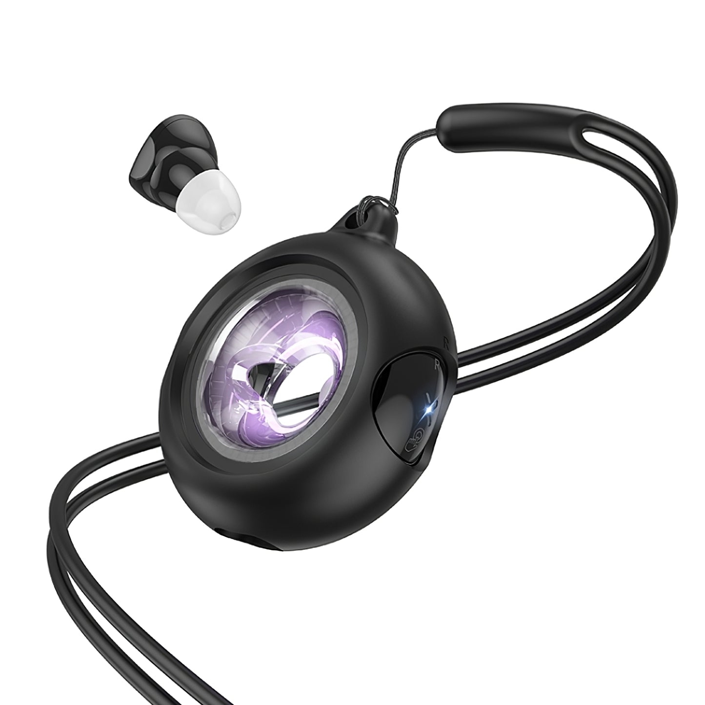 Handsfree Bluetooth HOCO EW71 Mini Donut, TWS, Crni