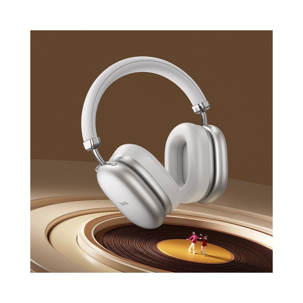 Handsfree Bluetooth HOCO W35 Max, A2DP, ANC, Srebrni