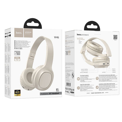 Handsfree Bluetooth HOCO W46, A2DP, Bijeli