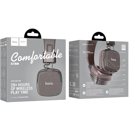 Handsfree Bluetooth HOCO W56, A2DP, smeđi