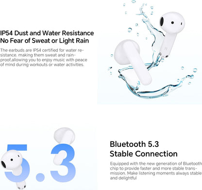 Handsfree Bluetooth Honor Choice X7e, TWS, ANC, Bijeli 5504ABHF