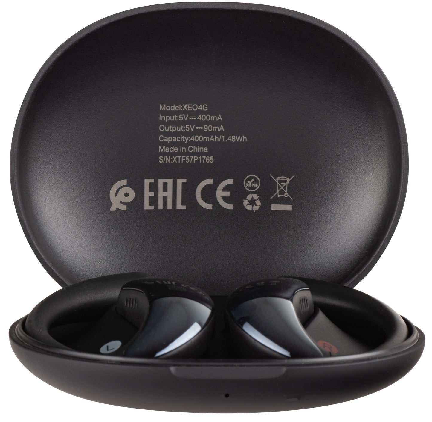 Handsfree Bluetooth Infinix ZLoop 4 XEO4G, TWS, Crni