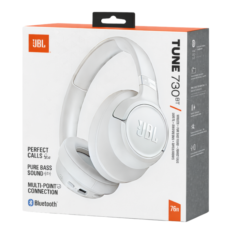 Handsfree Bluetooth JBL Tune 730BT, MultiPoint, A2DP, Bijela JBLT730BTWHT