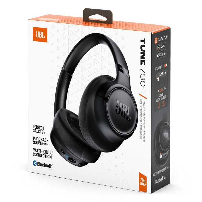 Handsfree Bluetooth JBL Tune 730BT, MultiPoint, A2DP, Crna JBLT730BTBLK
