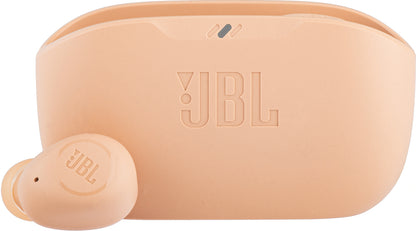 Handsfree Bluetooth JBL Wave Buds, TWS, Bež, Resigilat JBLWBUDSBEG