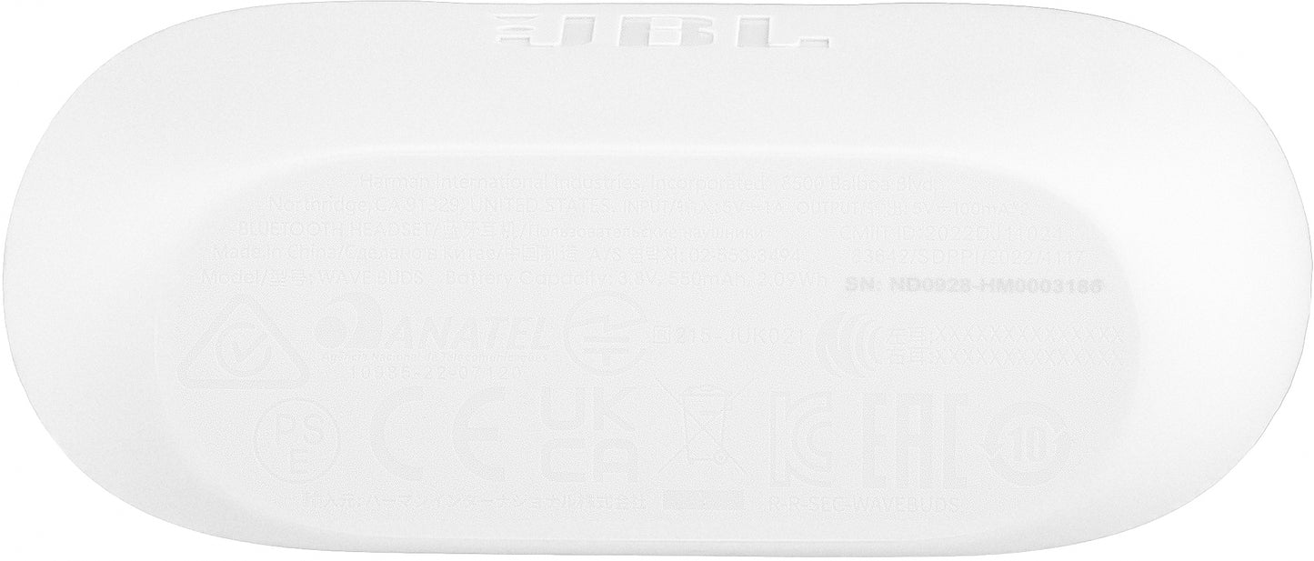 Handsfree Bluetooth JBL Wave Buds, TWS, Bijeli JBLWBUDSWHT