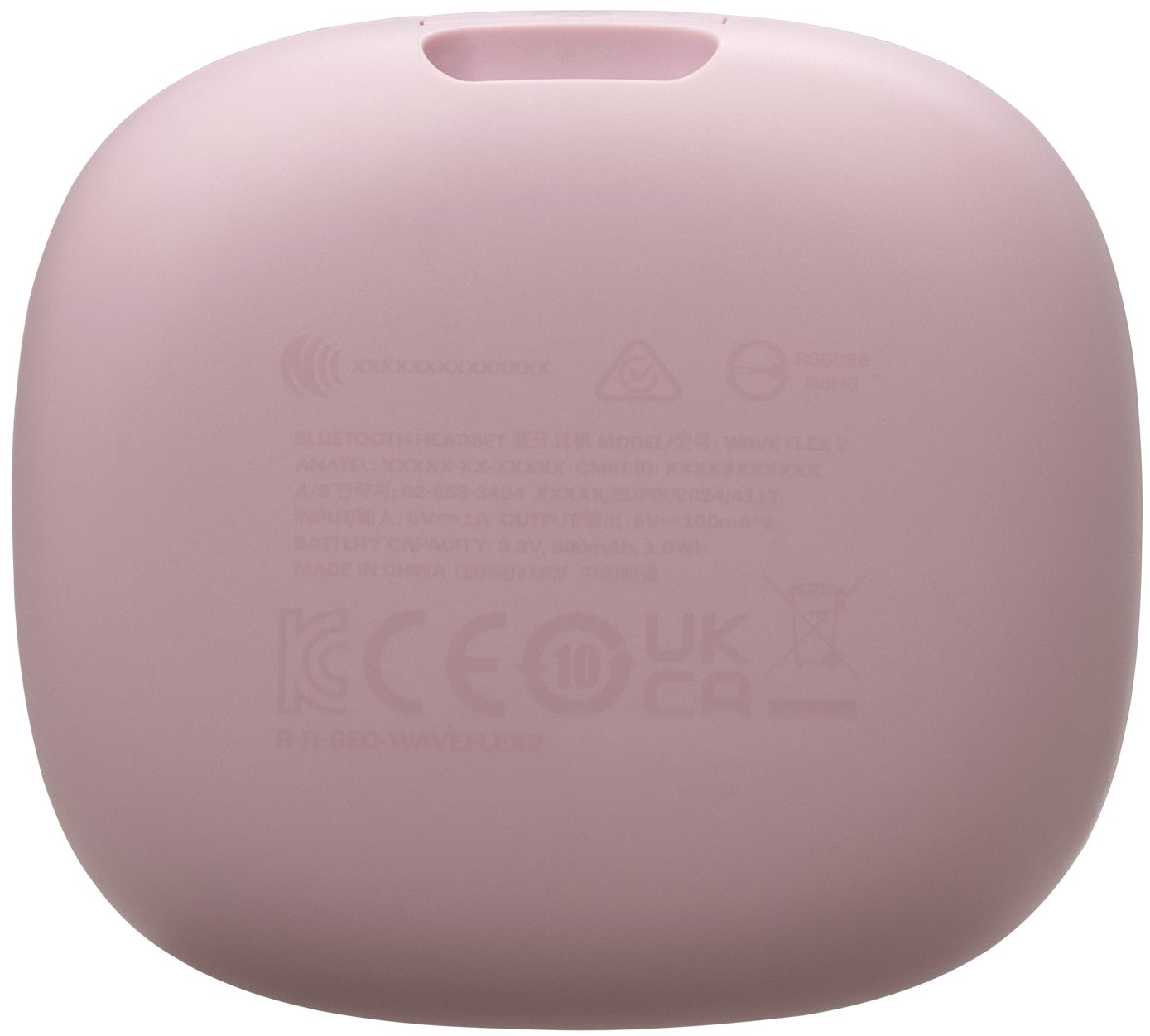 Handsfree Bluetooth JBL Wave Flex 2, TWS, ANC, MultiPoint, Roza JBLWFLEX2PIK