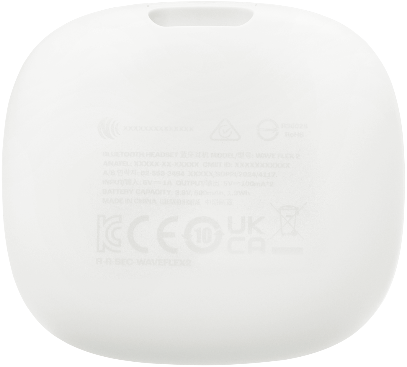 Handsfree Bluetooth JBL Wave Flex 2, TWS, ANC, MultiPoint, Bijeli JBLWFLEX2WHT