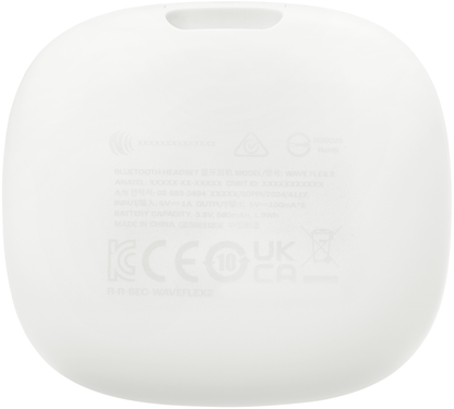 Handsfree Bluetooth JBL Wave Flex 2, TWS, ANC, MultiPoint, Bijeli JBLWFLEX2WHT