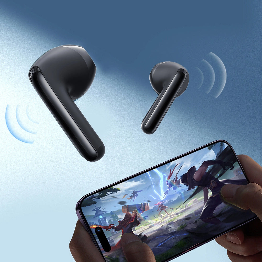 Handsfree Bluetooth Joyroom Funpods JR-FB1, TWS, ANC, Crni