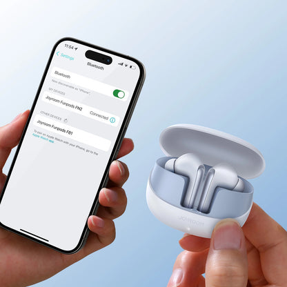 Handsfree Bluetooth Joyroom Funpods JR-FN2, TWS, ANC, Bijeli