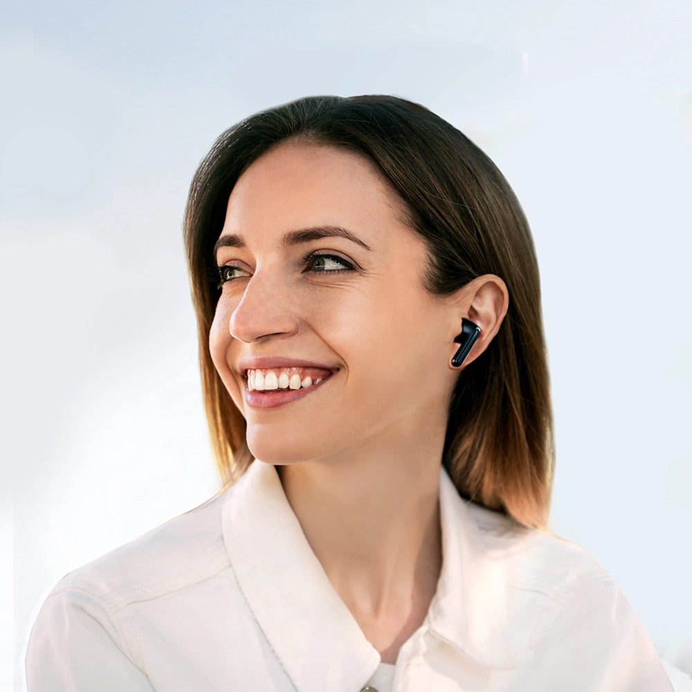 Handsfree Bluetooth Joyroom Funpods JR-FB1, TWS, ANC, Crni