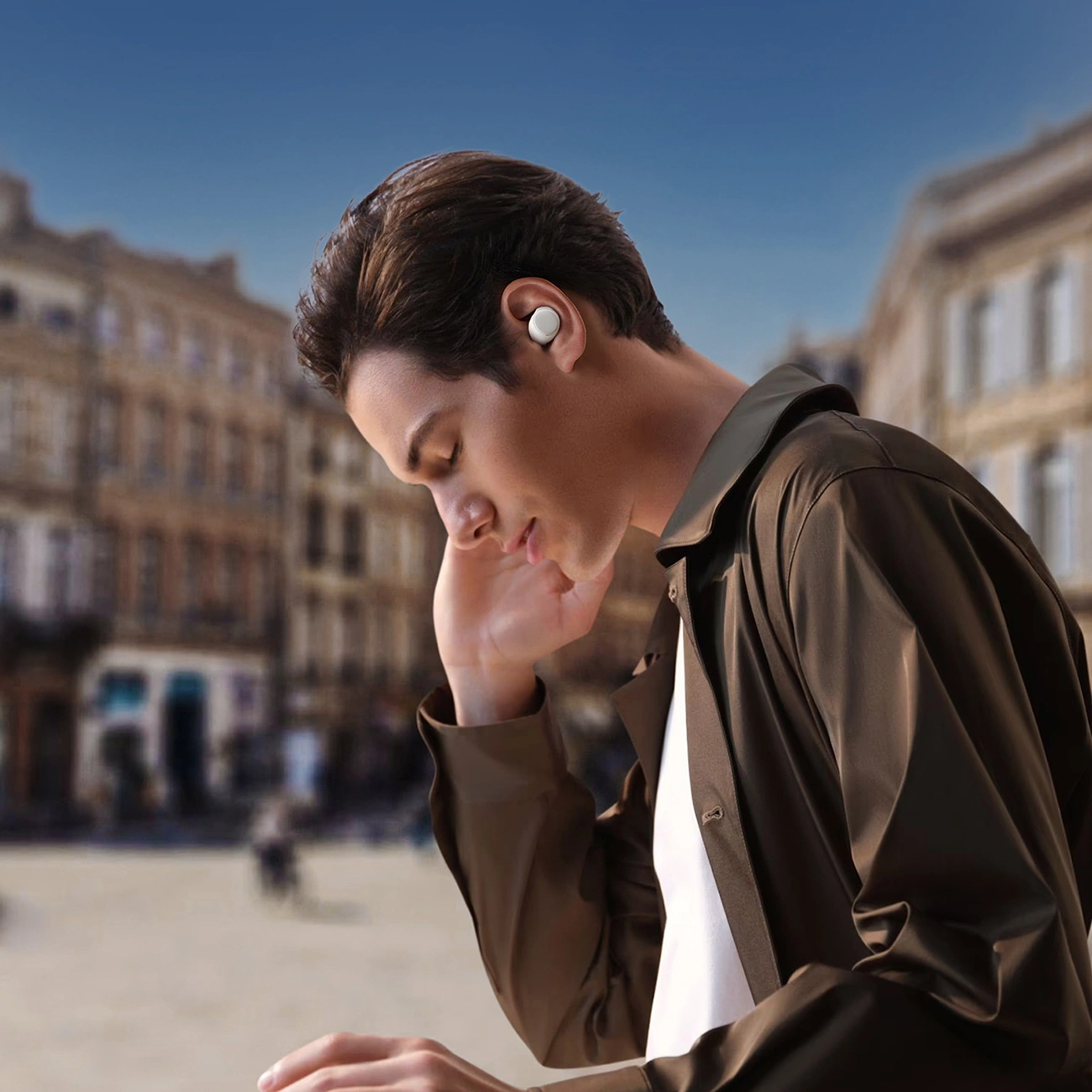Handsfree Bluetooth Joyroom Jdots JR-DB3, TWS, Bijela