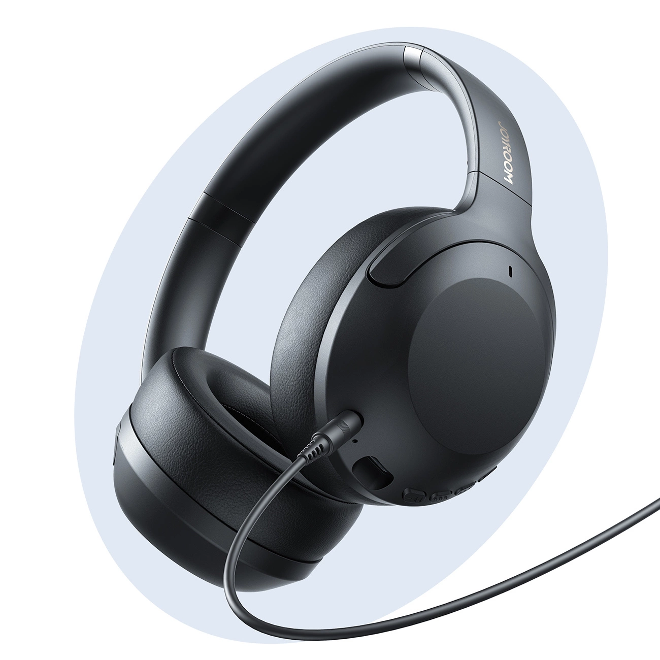 Handsfree Bluetooth Joyroom JR-JH2, A2DP, ANC, Crna