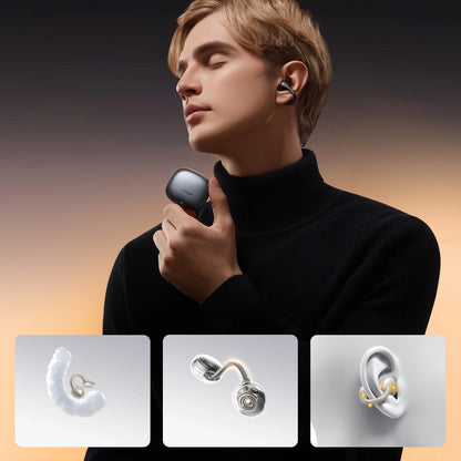 Handsfree Bluetooth Joyroom Openfree JR-OE3, TWS, Crni