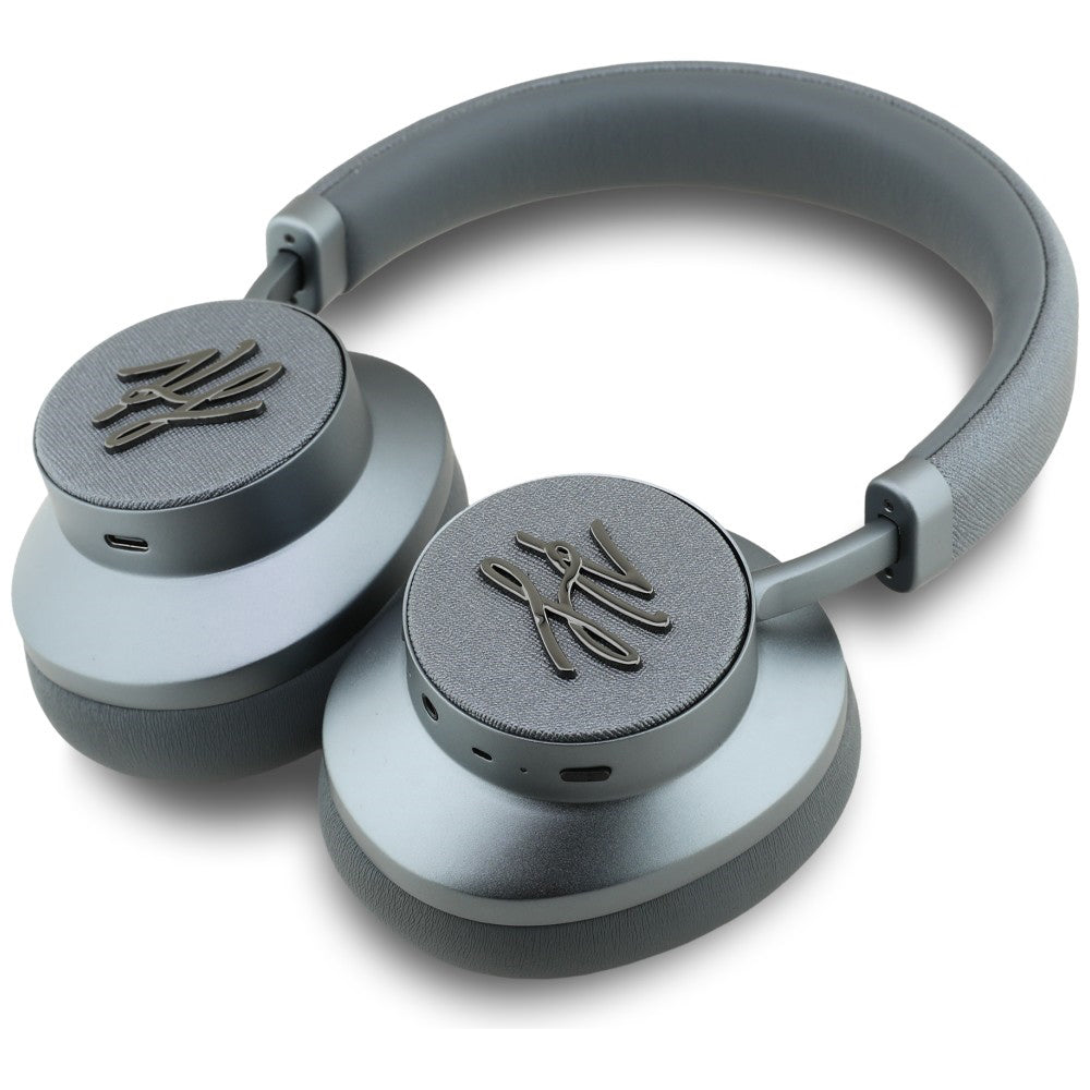 Handsfree Bluetooth Karl Lagerfeld Grained Initials, A2DP, ANC, Sivi