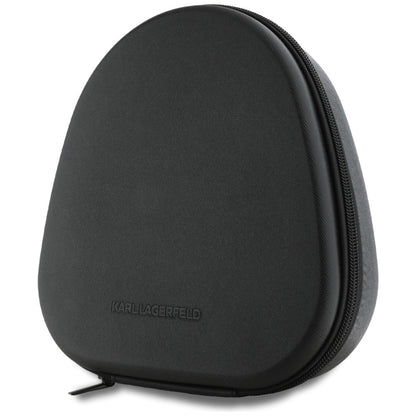 Handsfree Bluetooth Karl Lagerfeld Saffiano Elongated, A2DP, ANC, Sivi