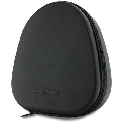Handsfree Bluetooth Karl Lagerfeld Saffiano Elongated, A2DP, ANC, Crni