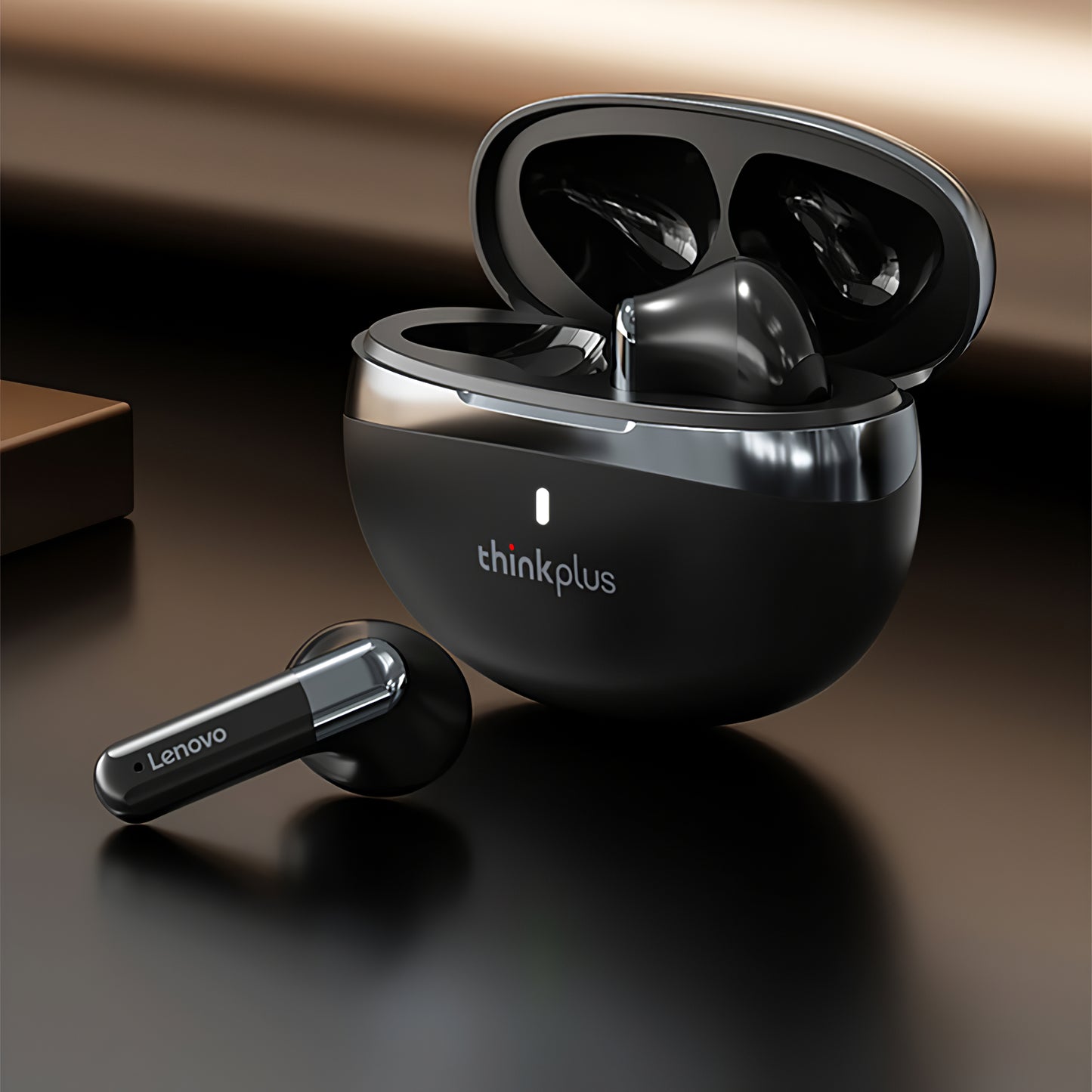 Handsfree Bluetooth Lenovo LP11, TWS, Black 