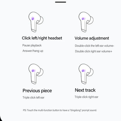 Handsfree Bluetooth Lenovo ThinkPlus LP5, TWS, Bijela