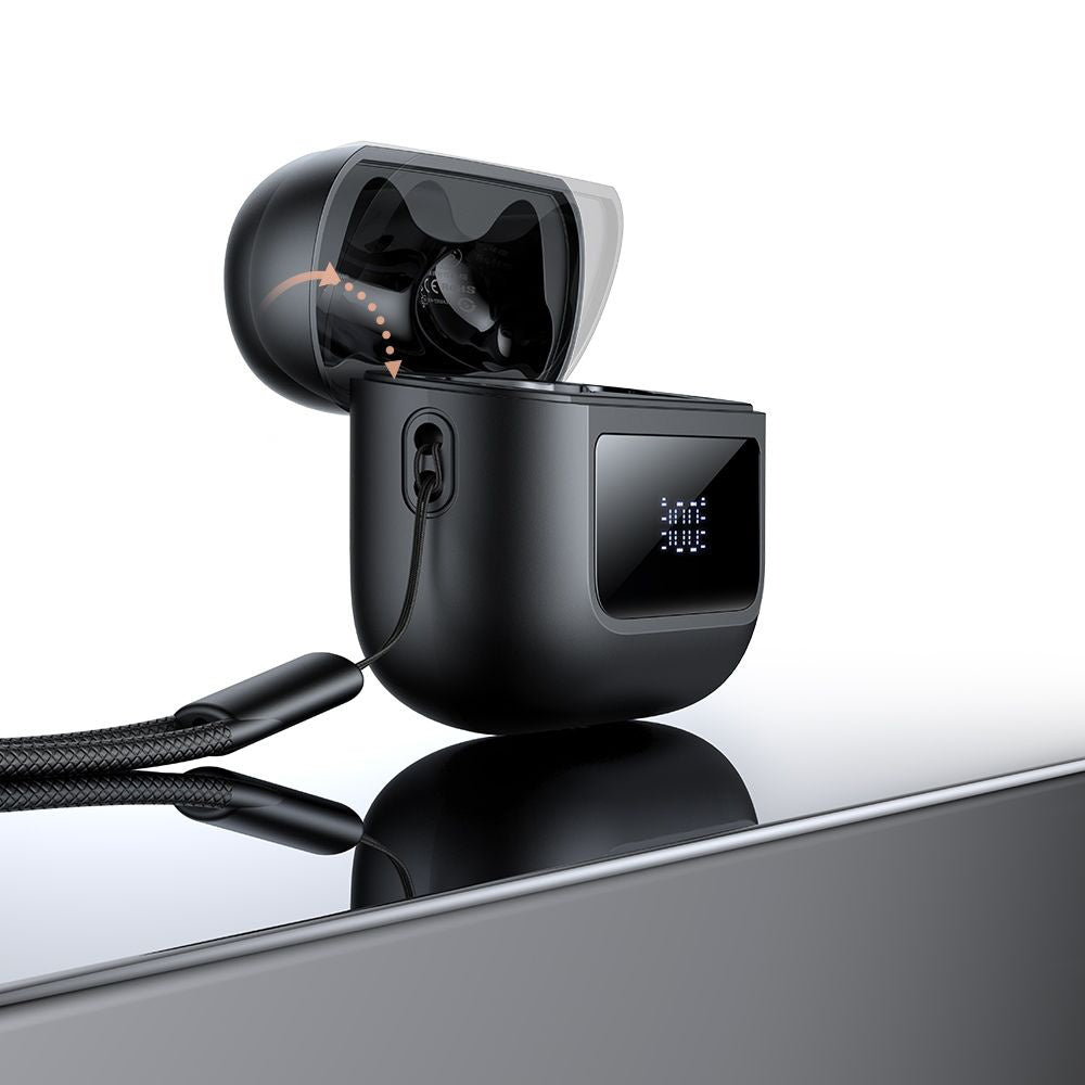 Handsfree Bluetooth McDodo HP-3290 B04 Display, TWS, Crni
