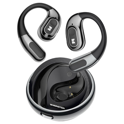 Handsfree Bluetooth Monster AC330 AI Translation, TWS, Crna