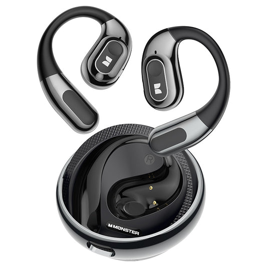 Handsfree Bluetooth Monster AC330 AI Translation, TWS, Crna