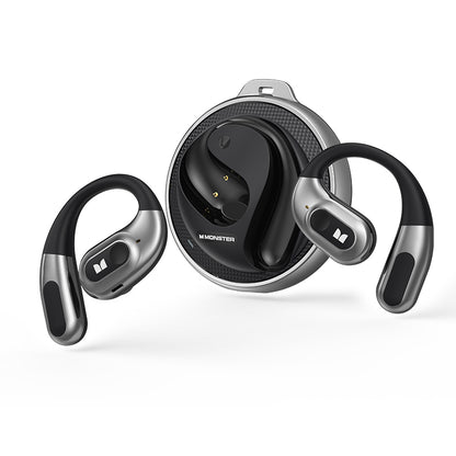Handsfree Bluetooth Monster AC330 AI Translation, TWS, Crna