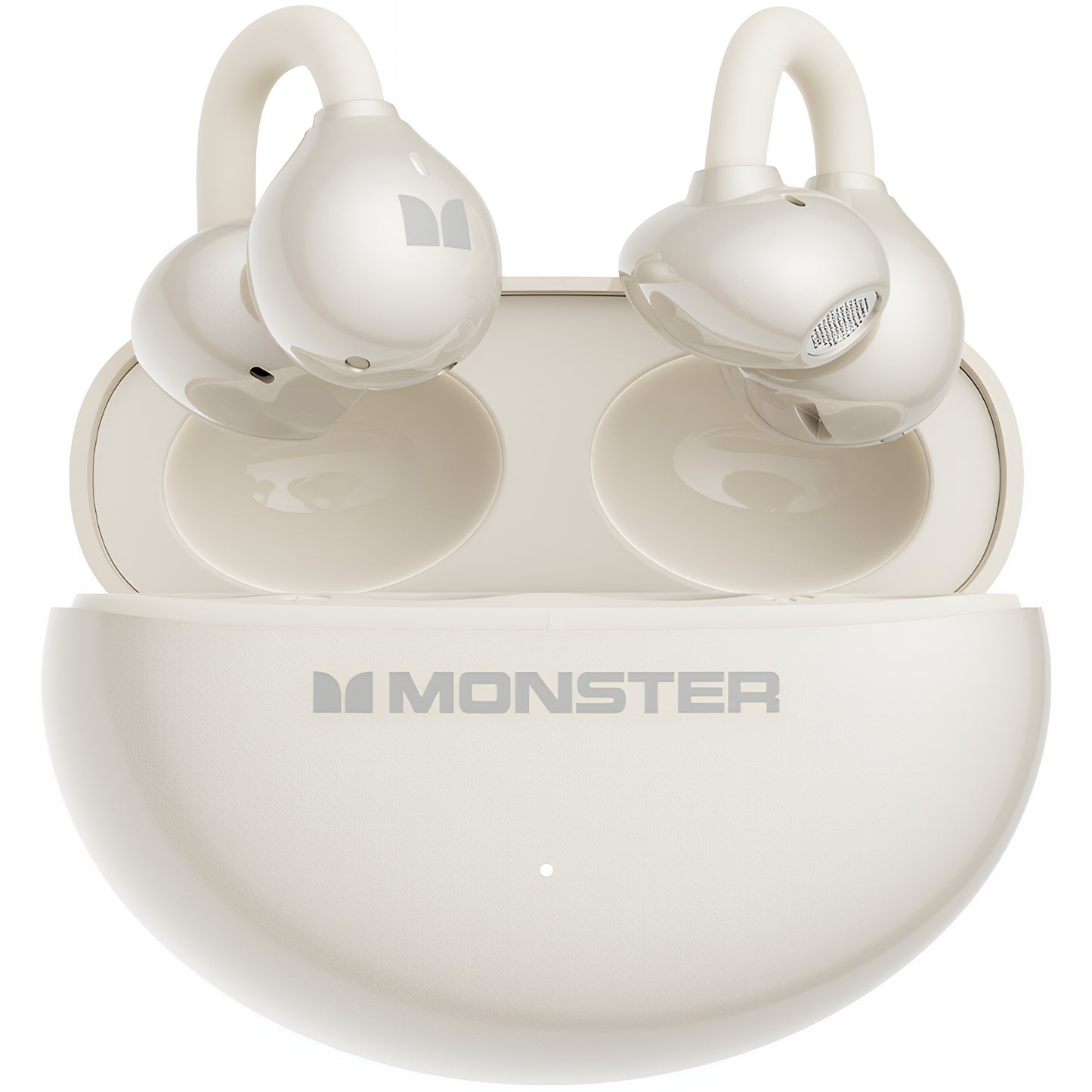 Handsfree Bluetooth Monster AirClip AC200, TWS, Svijetlo Krem