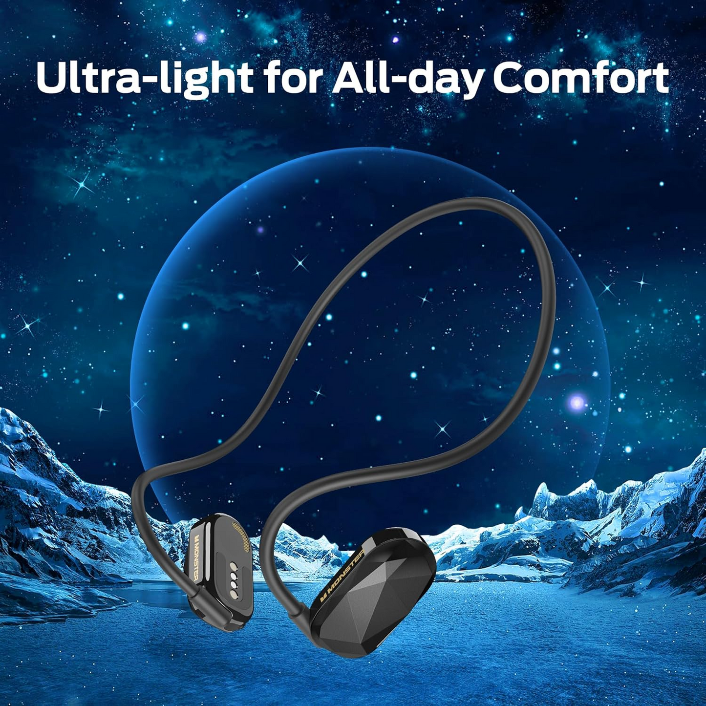 Handsfree Bluetooth Monster Aria Free, A2DP, Crna