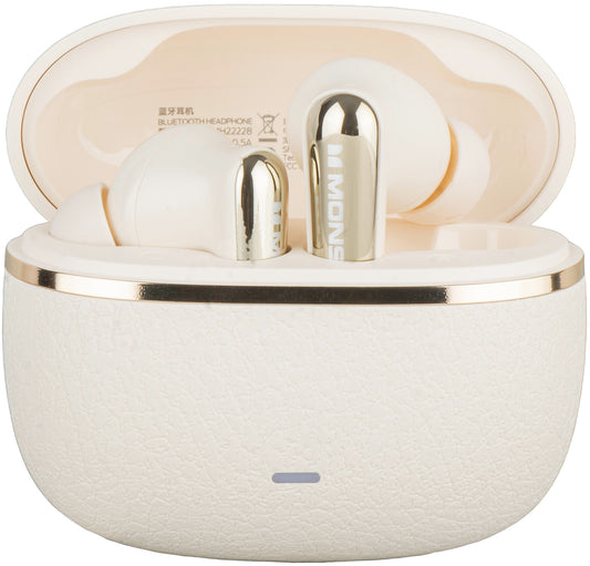 Handsfree Bluetooth Monster Clarity 200, TWS, ANC, Svijetlo Krem