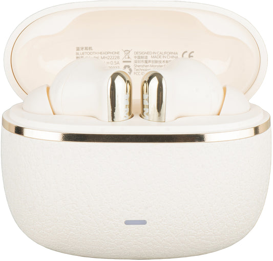Handsfree Bluetooth Monster Clarity 200, TWS, ANC, Svijetlo Krem