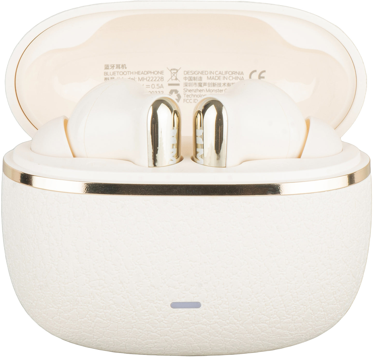 Handsfree Bluetooth Monster Clarity 200, TWS, ANC, Svijetlo Krem