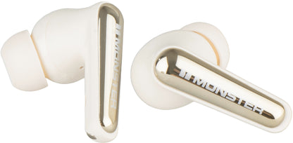 Handsfree Bluetooth Monster Clarity 200, TWS, ANC, Svijetlo Krem