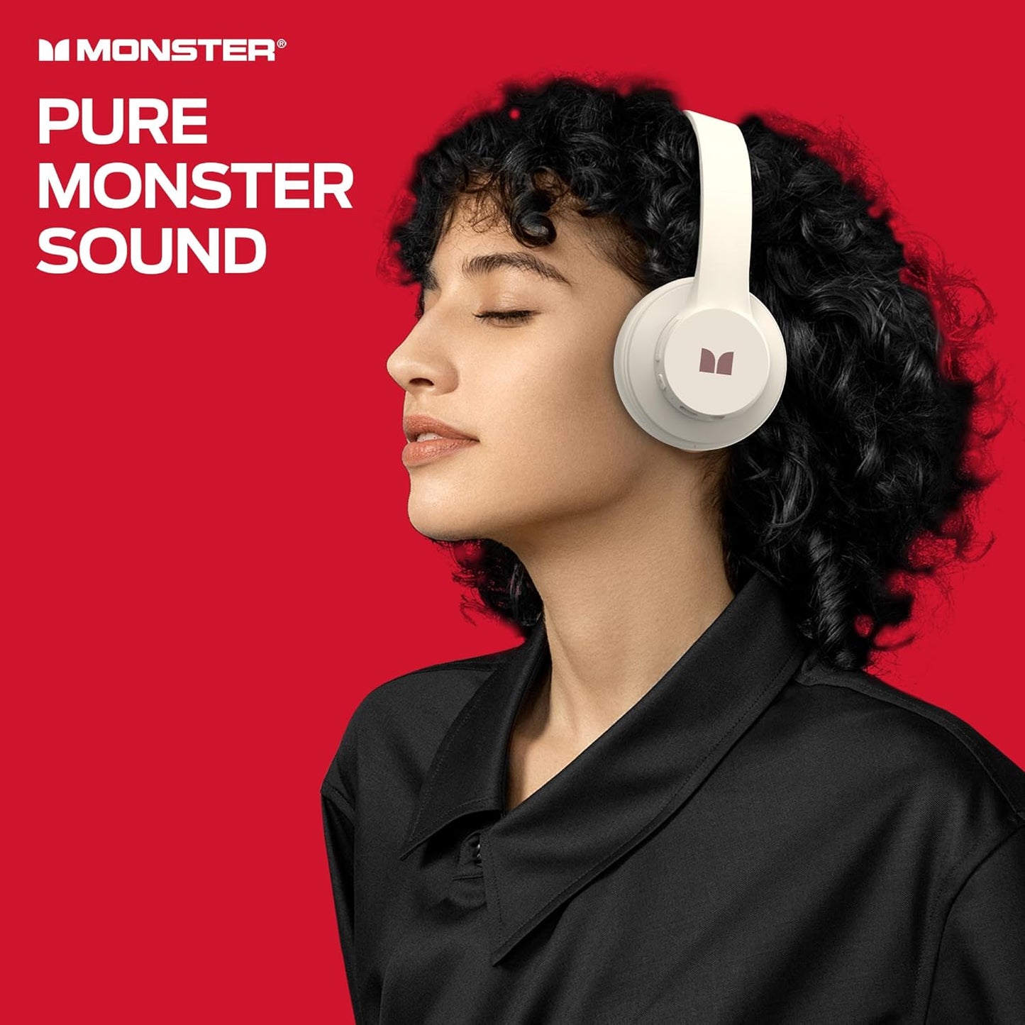 Handsfree Bluetooth Monster Mission 100, MultiPoint, A2DP, ANC, Bijela
