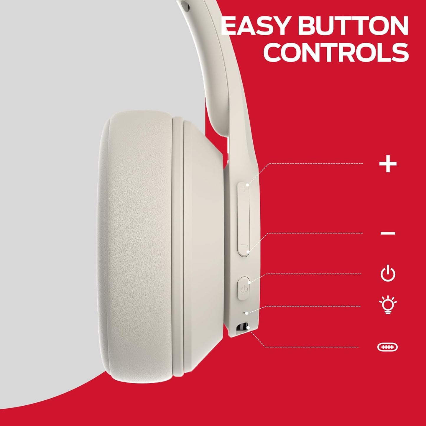 Handsfree Bluetooth Monster Mission 100, MultiPoint, A2DP, ANC, Bijela